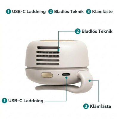 Portabel Mini-AC - Inför sommarens värmebölja